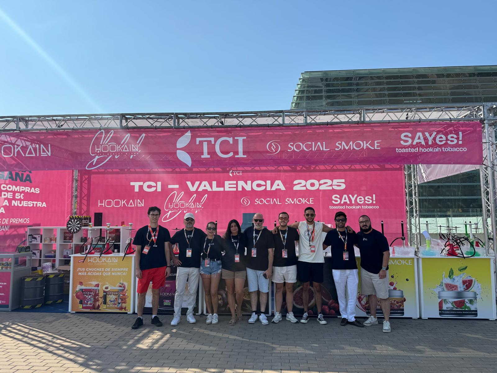 Tci Site shishamesse 2025 valencia